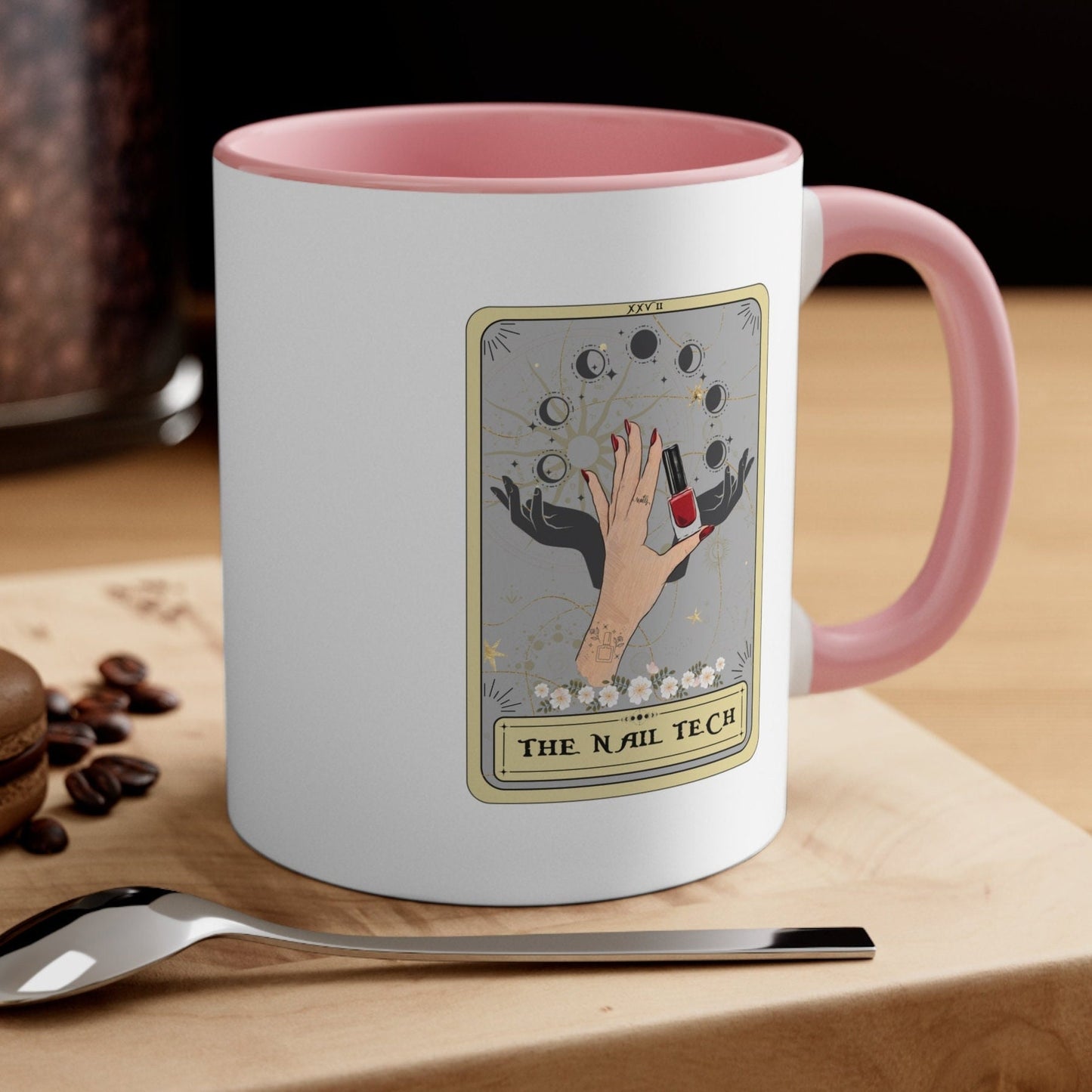 The Nail Tech Tarot Card Mug