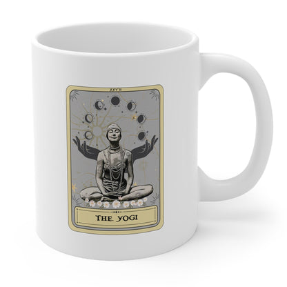 Funny Tarot Yoga Tarot Card Mug