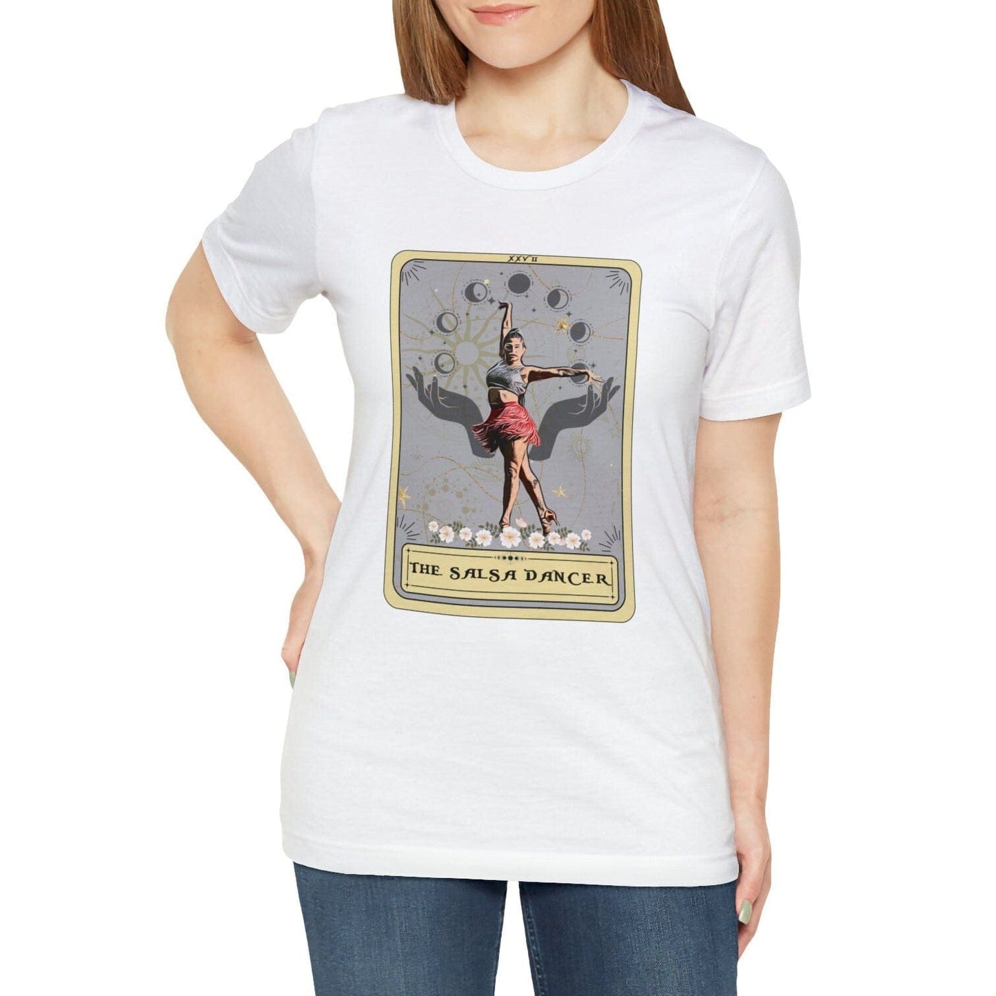 The Salsa Dancer Tarot Card T-Shirt, Salsa Dancing