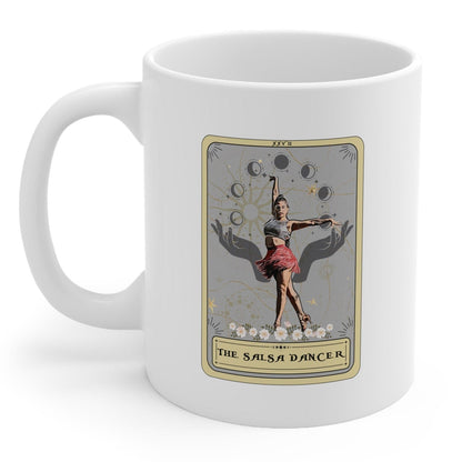 The Salsa Dancer Tarot Card Mug, Salsa Dancing