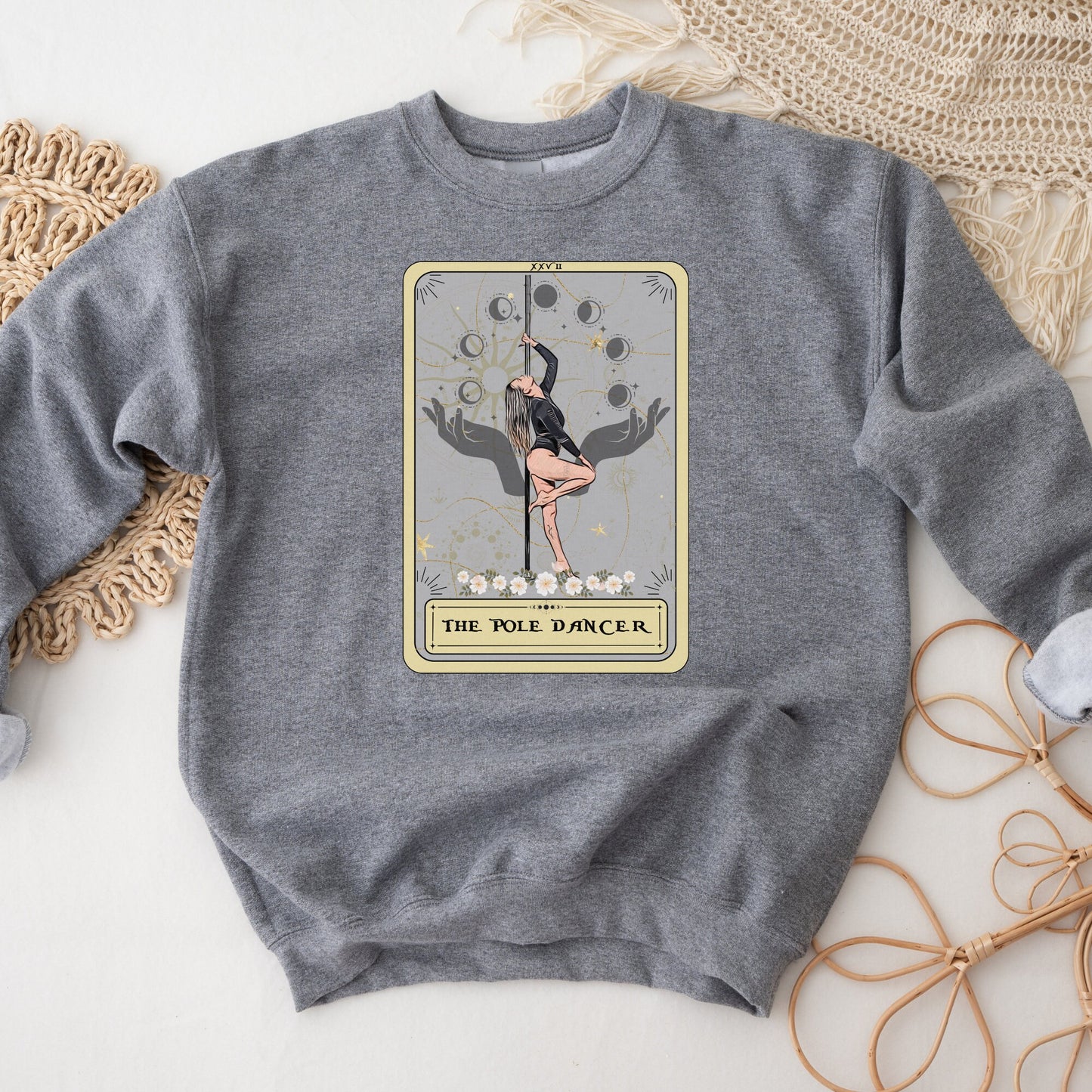 Pole Dance Tarot Card Sweatshirt