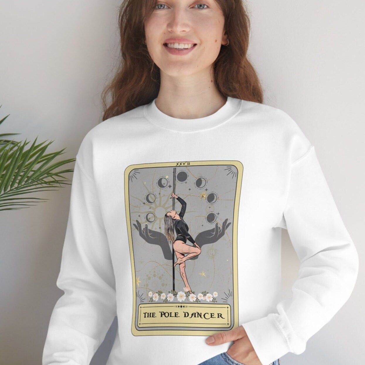 Pole Dance Tarot Card Sweatshirt