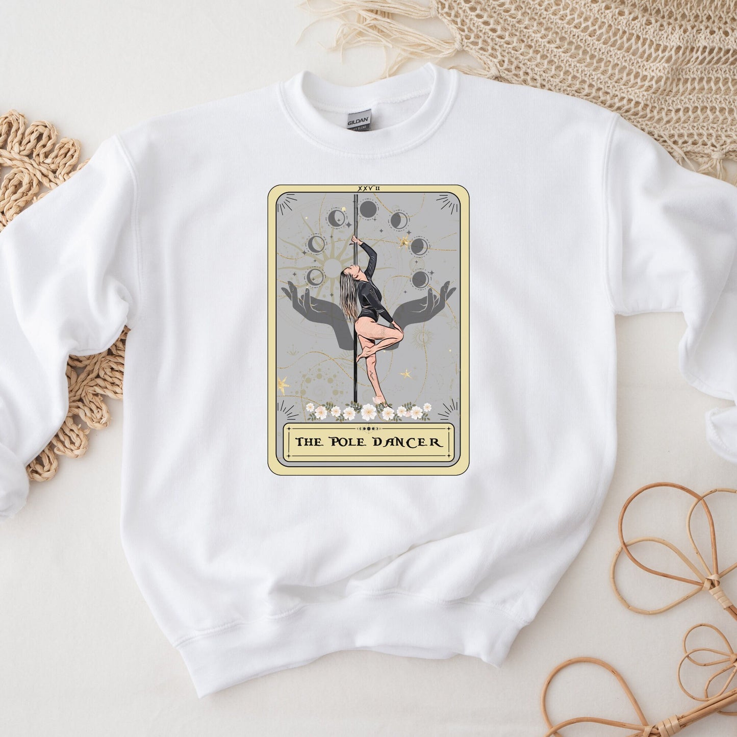 Pole Dance Tarot Card Sweatshirt