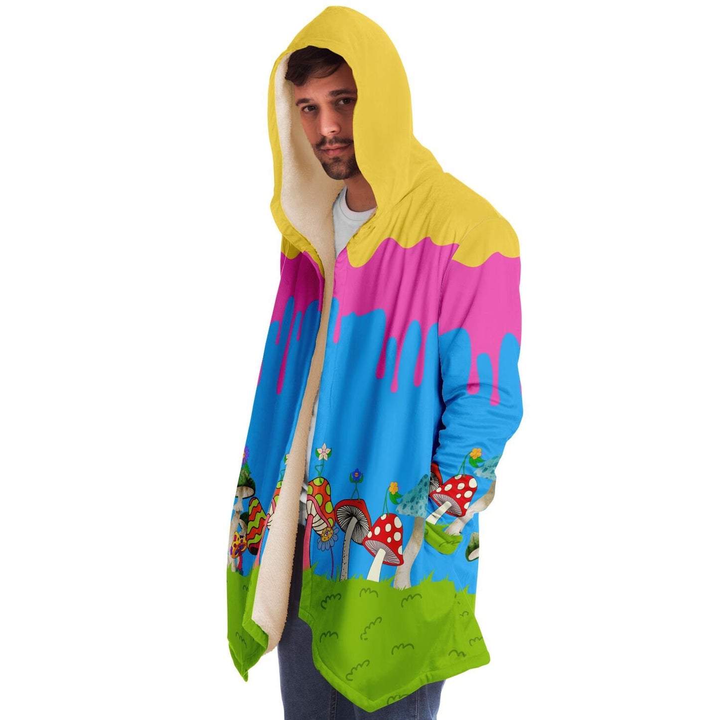 Mushroom Hooded Cloak Rave