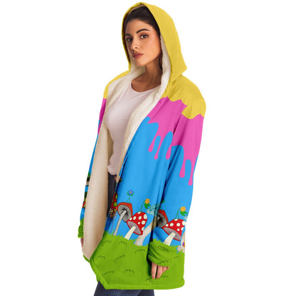 Mushroom Hooded Cloak Rave