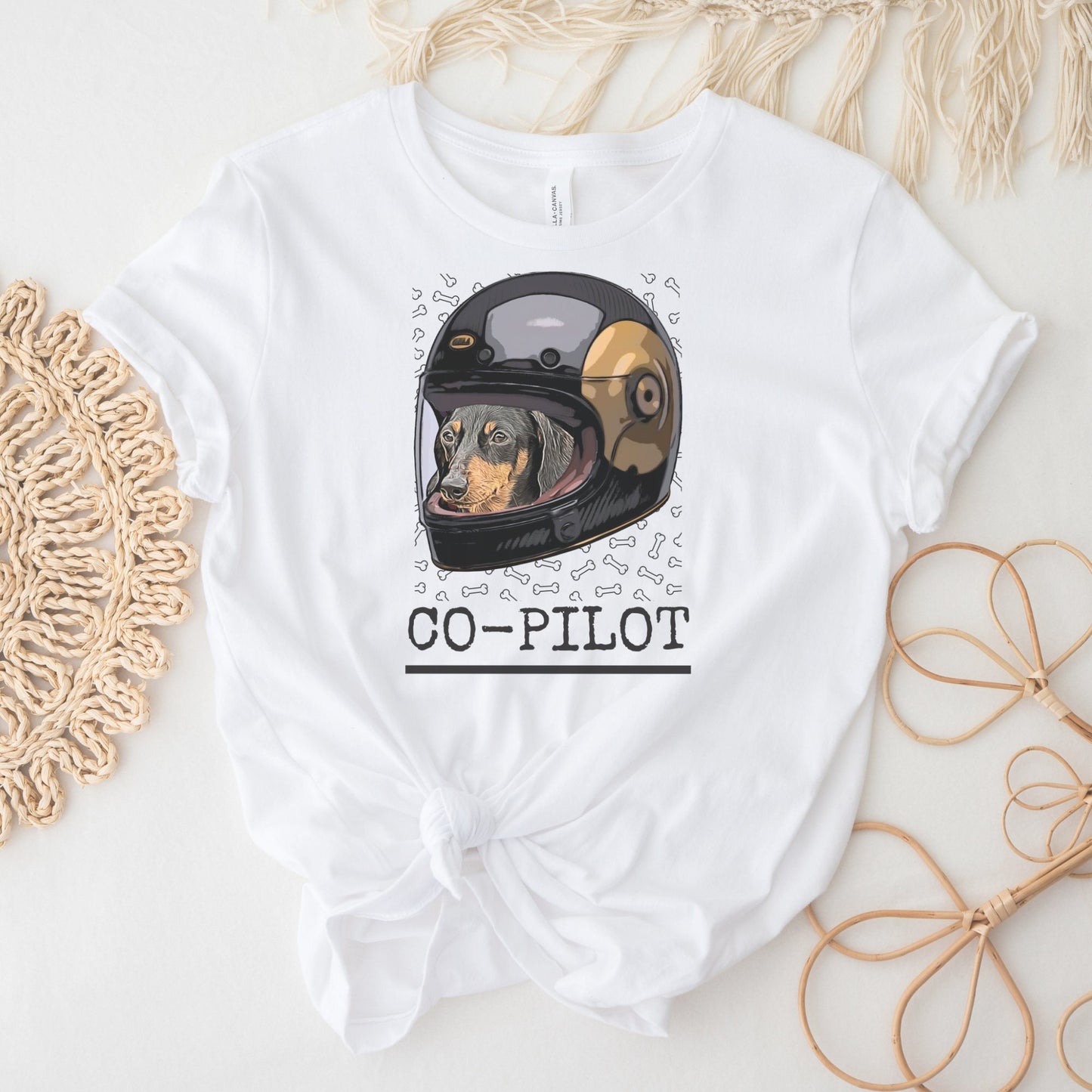 Dachshund "Dog is My Copilot" Shirt