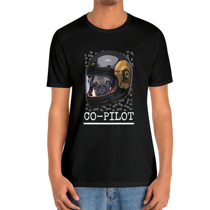 Pug "Dog is My Copilot" Shirt