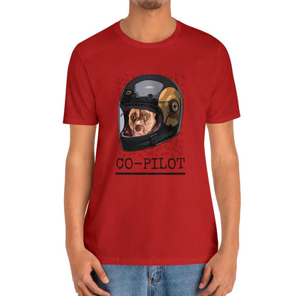 Pitbull shirt "Dog is My Copilot" Shirt