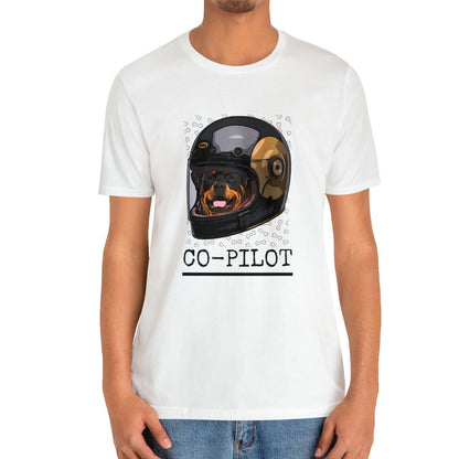 Rottweiler Shirt "Dog is My Co-pilot"