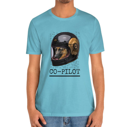 German Shepherd "Dog is My Co-pilot" Shirt