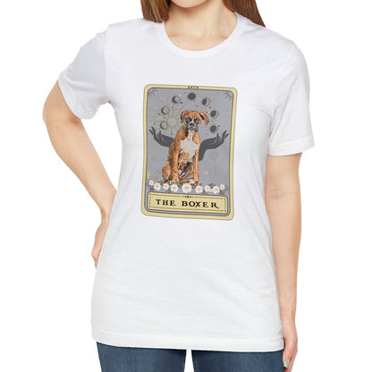 Boxer Dog Tarot Card Shirt