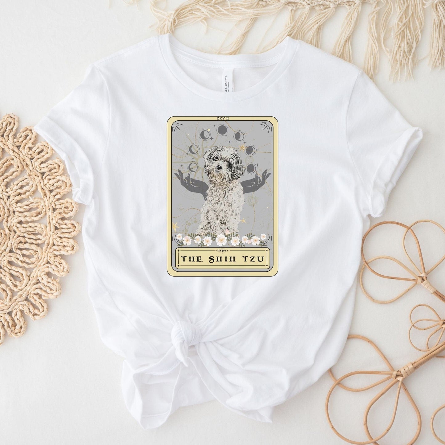 The Shih Tzu Dog Tarot Card Shirt