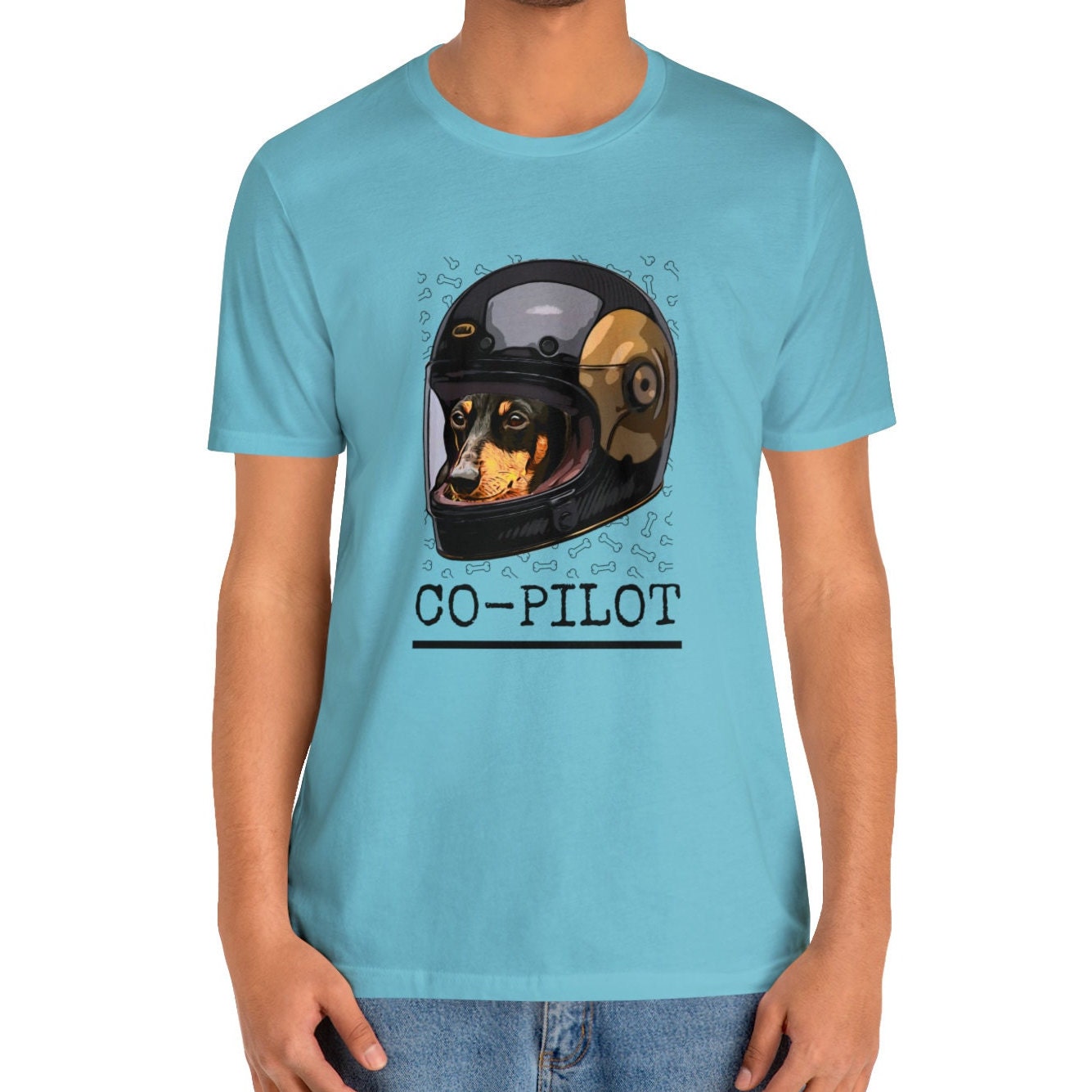 Dachshund Shirt "Dog is My Co-pilot"