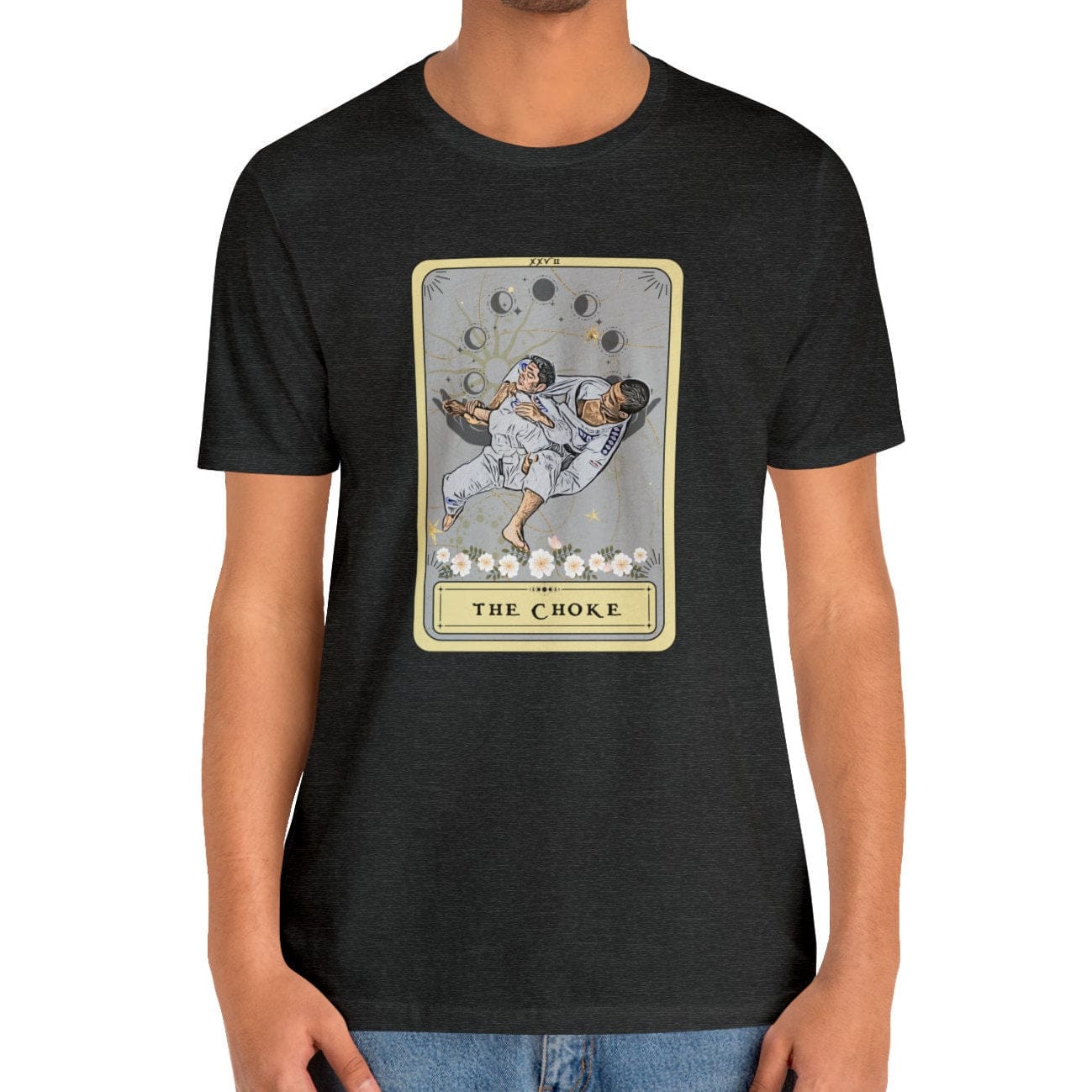 Triangle Choke Jiu Jitsu Tarot Card Shirt