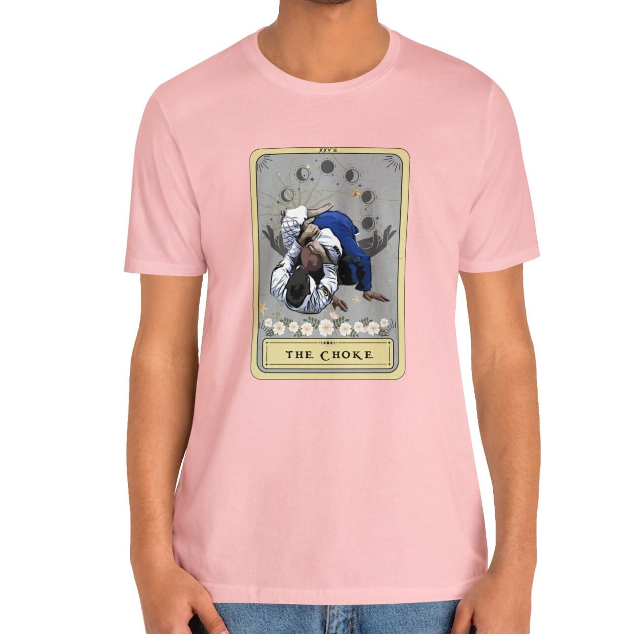 Triangle Choke Jiu Jitsu Tarot Card T-Shirt
