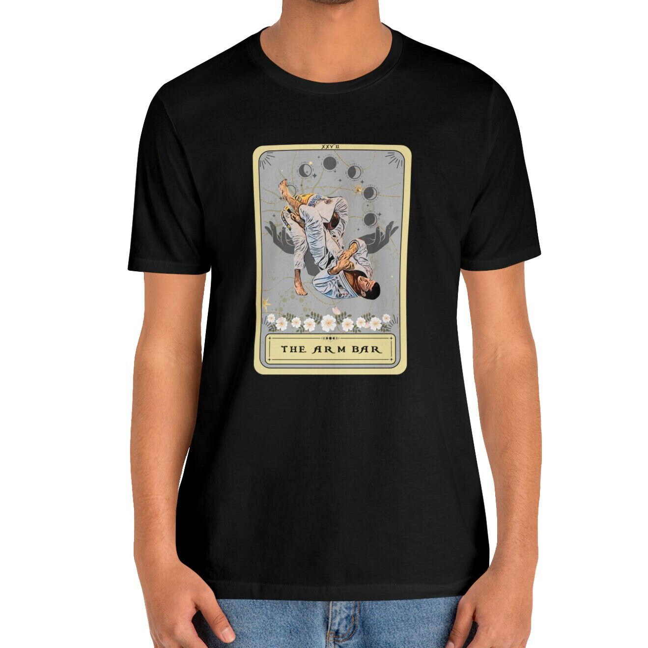 The Arm Bar Jiu Jitsu Tarot Card T-Shirt