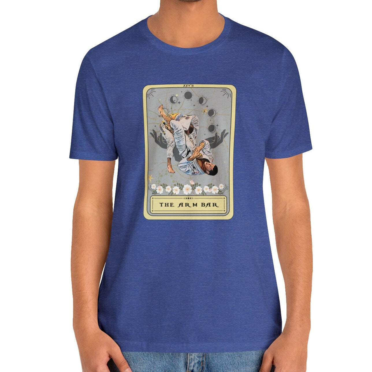 The Arm Bar Jiu Jitsu Tarot Card T-Shirt