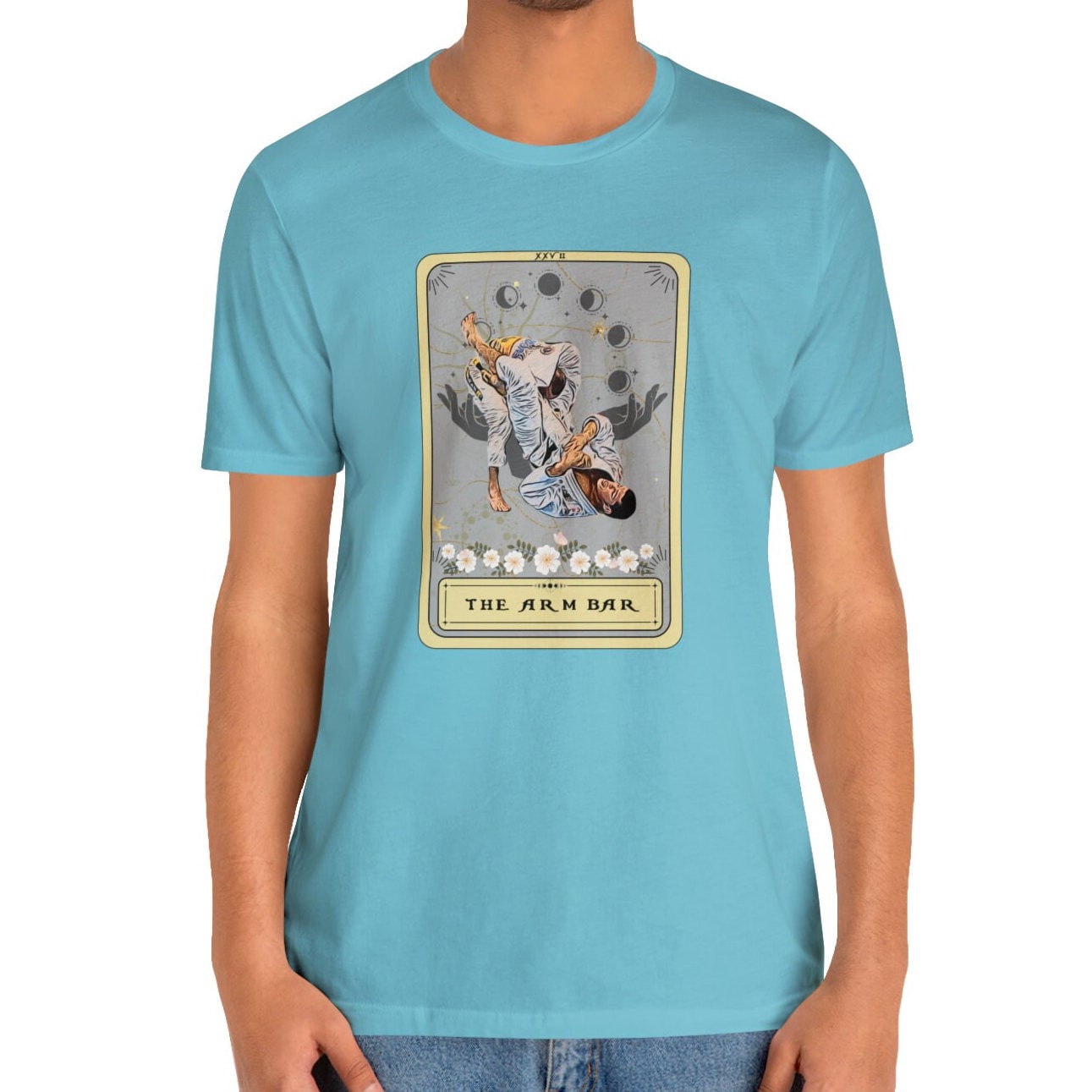 The Arm Bar Jiu Jitsu Tarot Card T-Shirt