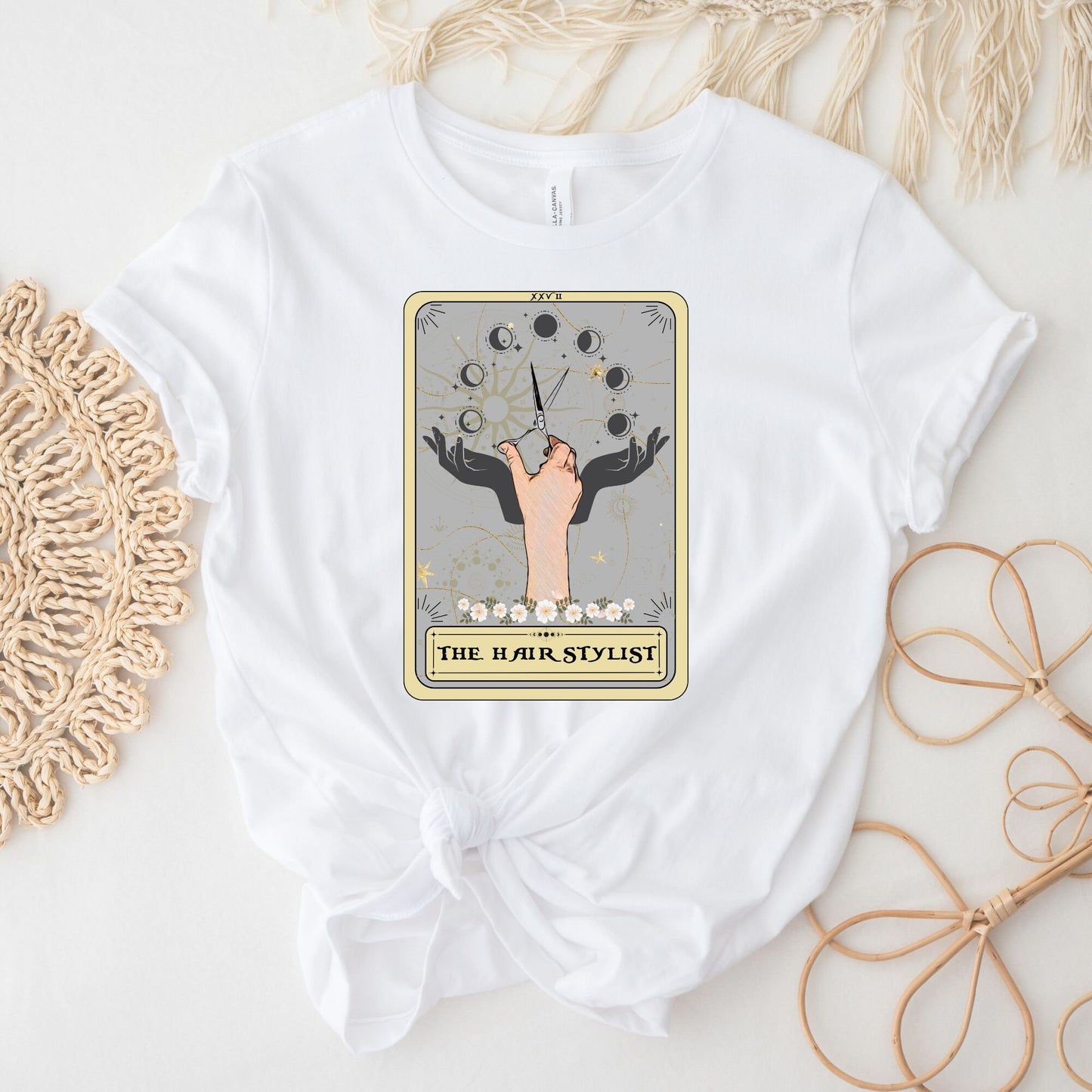 The Hairstylist Tarot Card Shirt, Hair Stylist