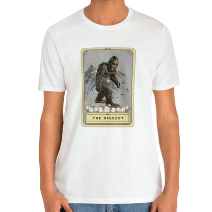 Bigfoot Tarot Card Shirt