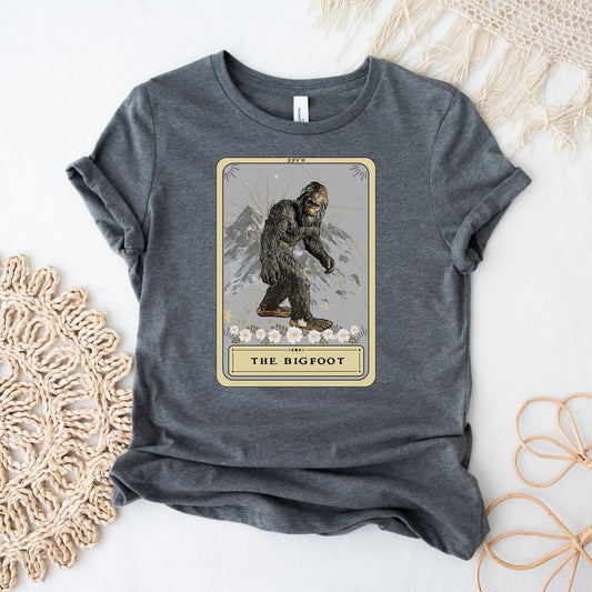 Bigfoot Tarot Card Shirt