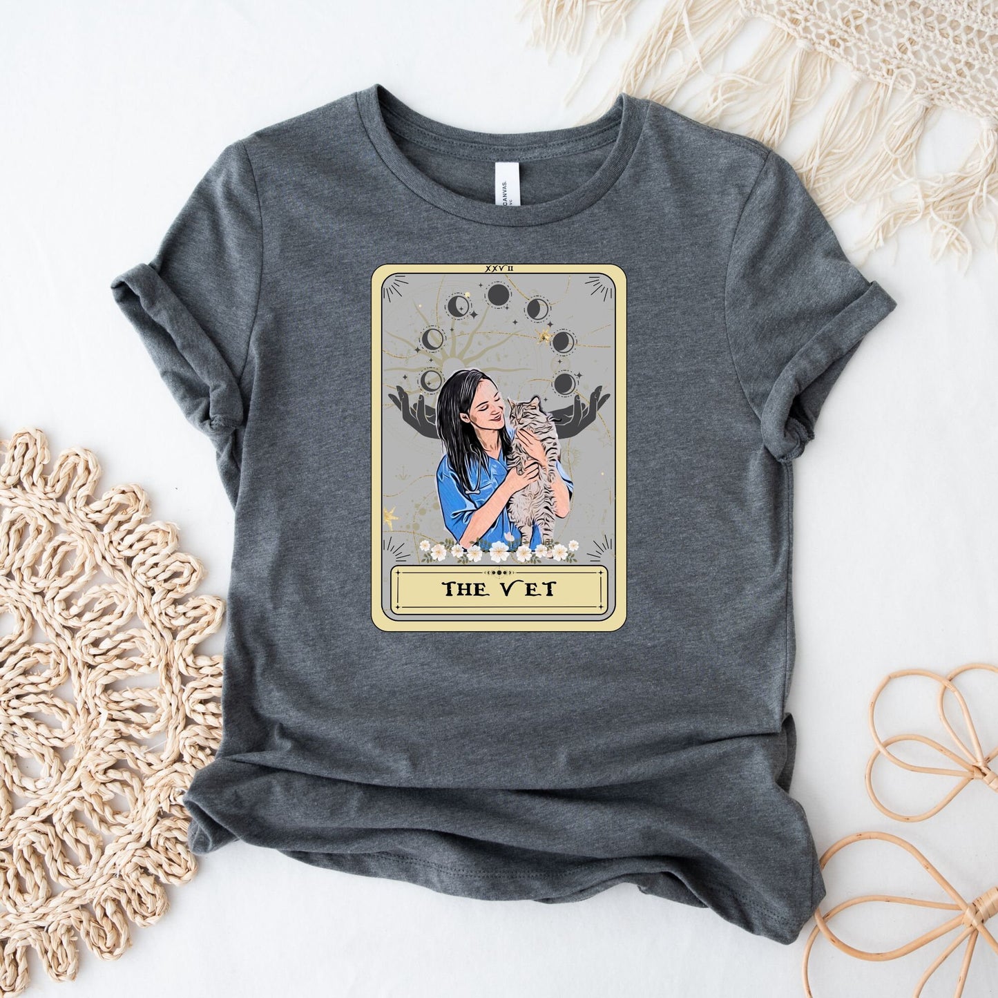 The Vet Tarot Card T-Shirt, Veterinarian