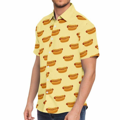 Hot Dog Hawaiian Shirt