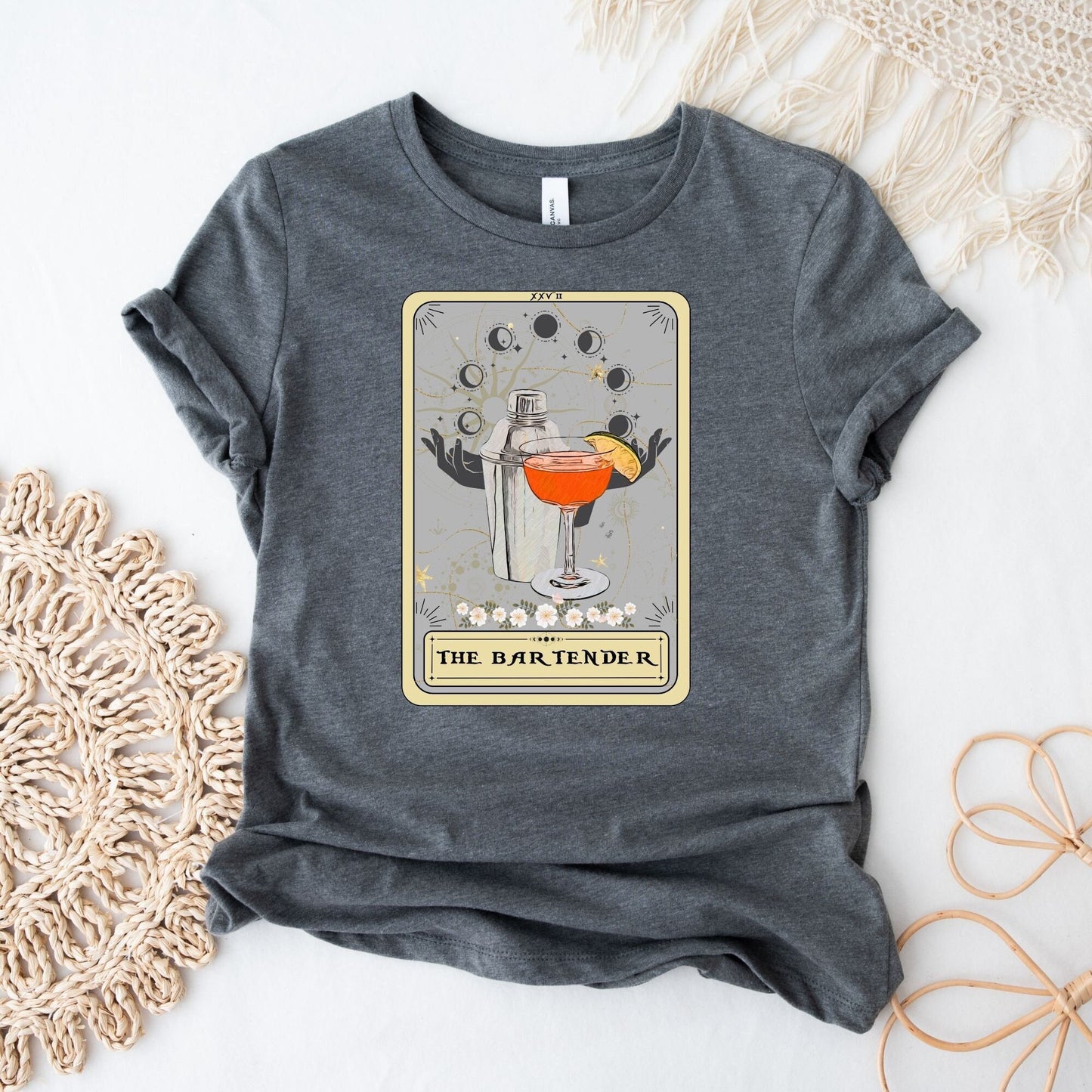 The Bartender Tarot Card Shirt