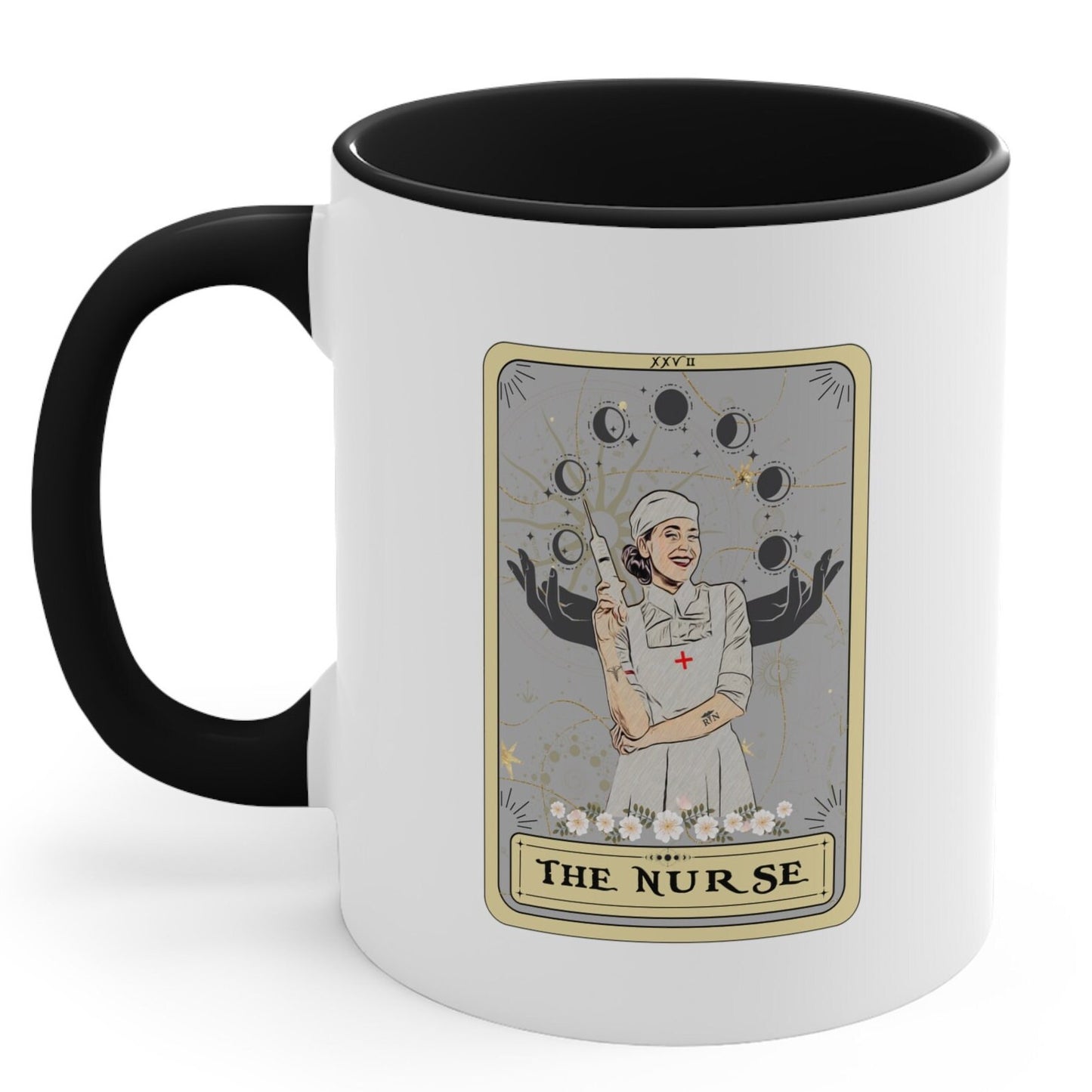 The Nurse Funny Tarot Card Mug