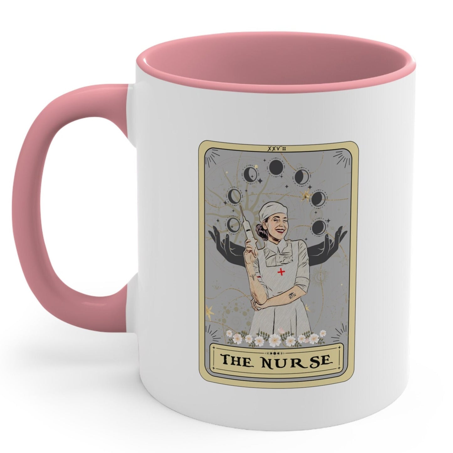 The Nurse Funny Tarot Card Mug