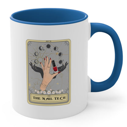 The Nail Tech Tarot Card Mug