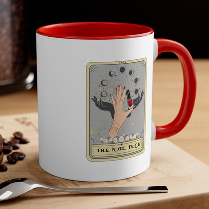 The Nail Tech Tarot Card Mug