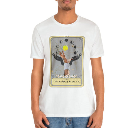 Tennis Player Tarot Card Shirt