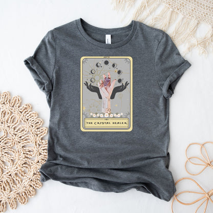 Crystal Healer Tarot Card Shirt