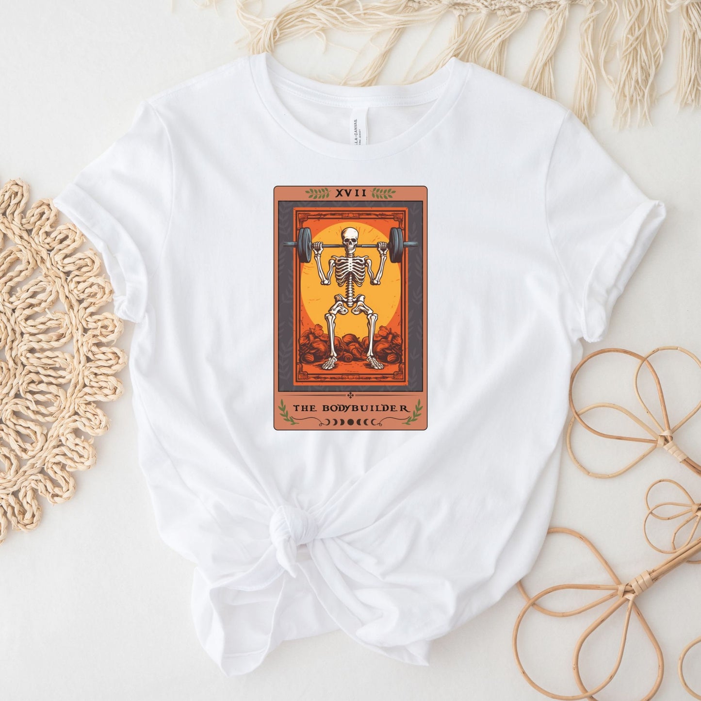 The Bodybuilder Tarot Card Shirt, Weightlifting