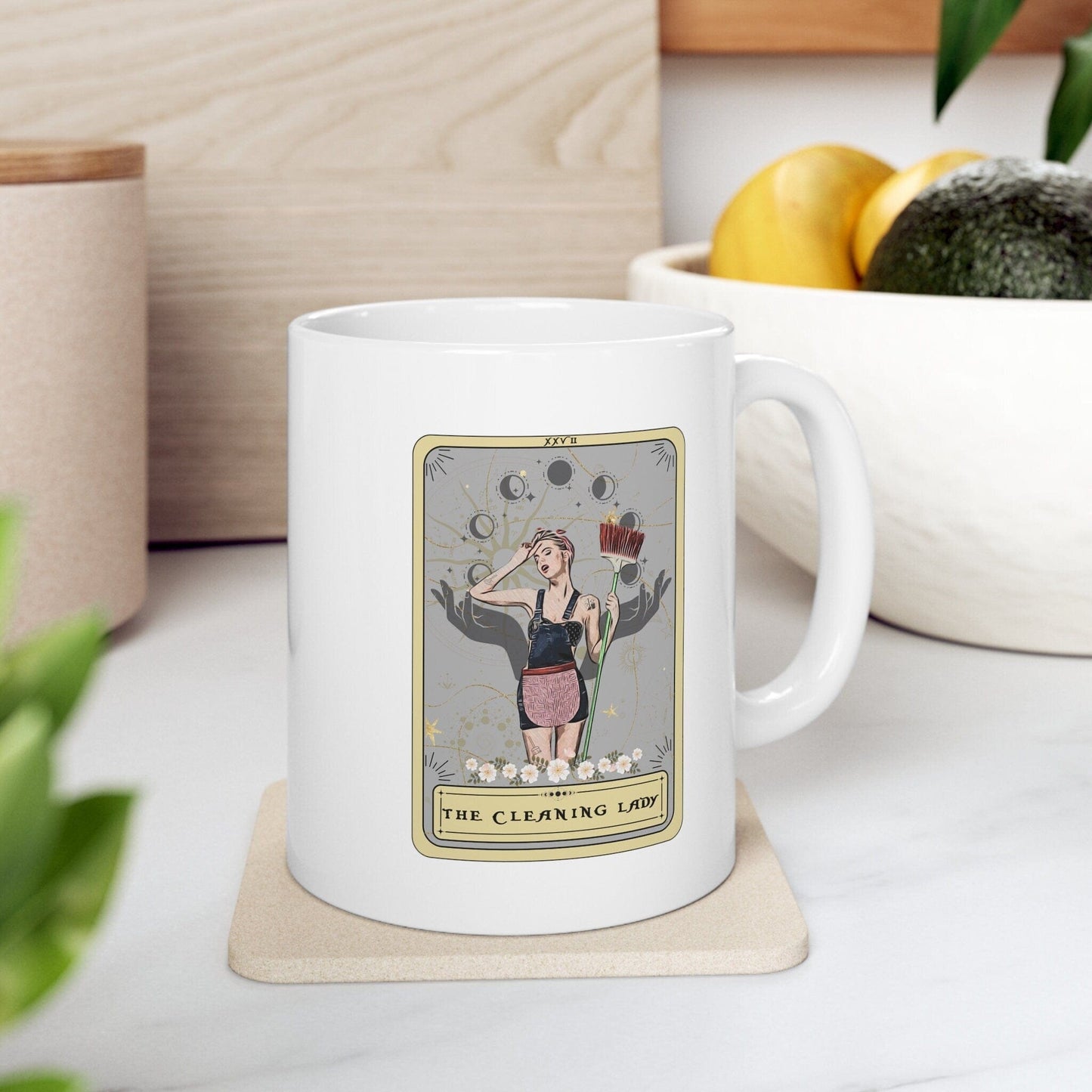 The Housekeeper Tarot Card Mug