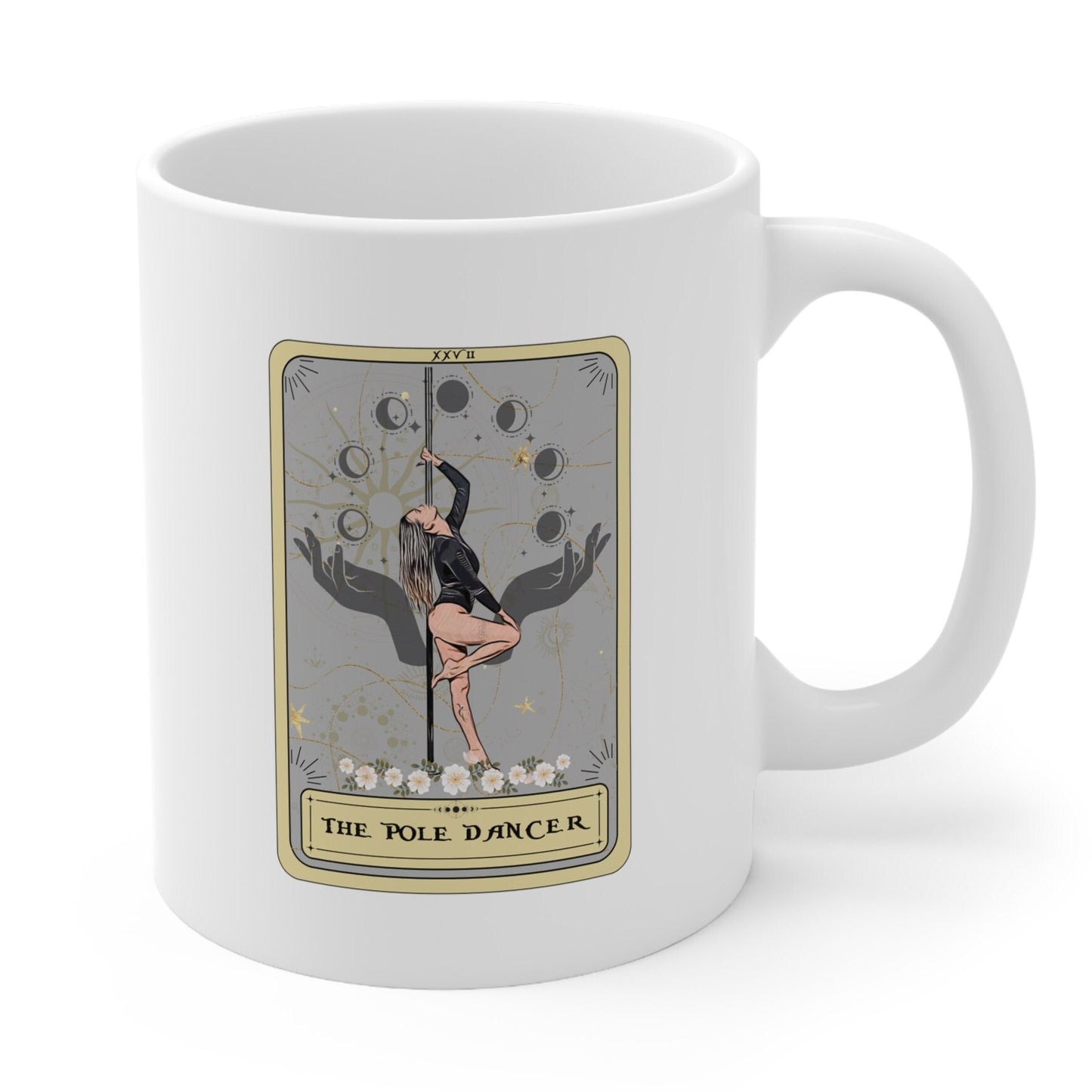 The Pole Dancer Tarot Card Mug, Pole Dance