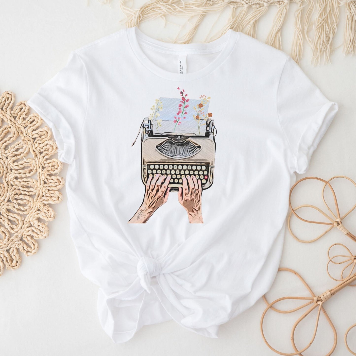 Writer Tshirt, Author Typewriter