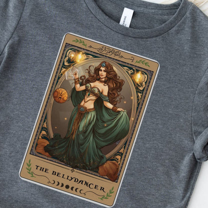 The Bellydancer Tarot Card Shirt, Belly Dance