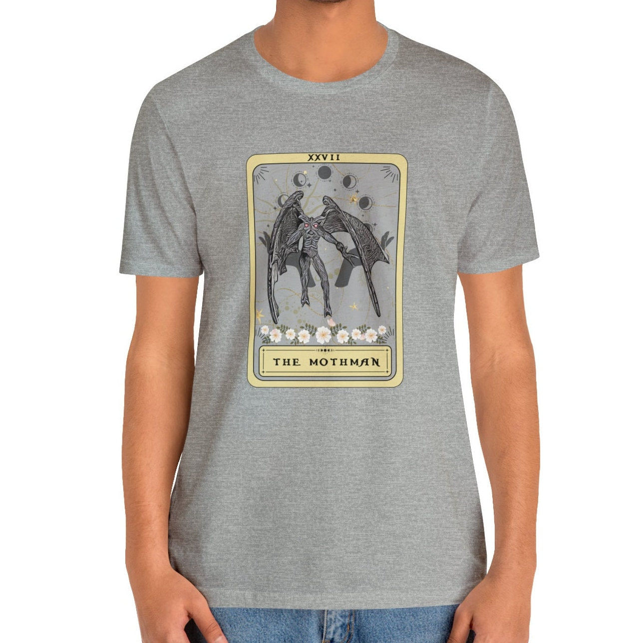 MothmanTarot Card T-Shirt