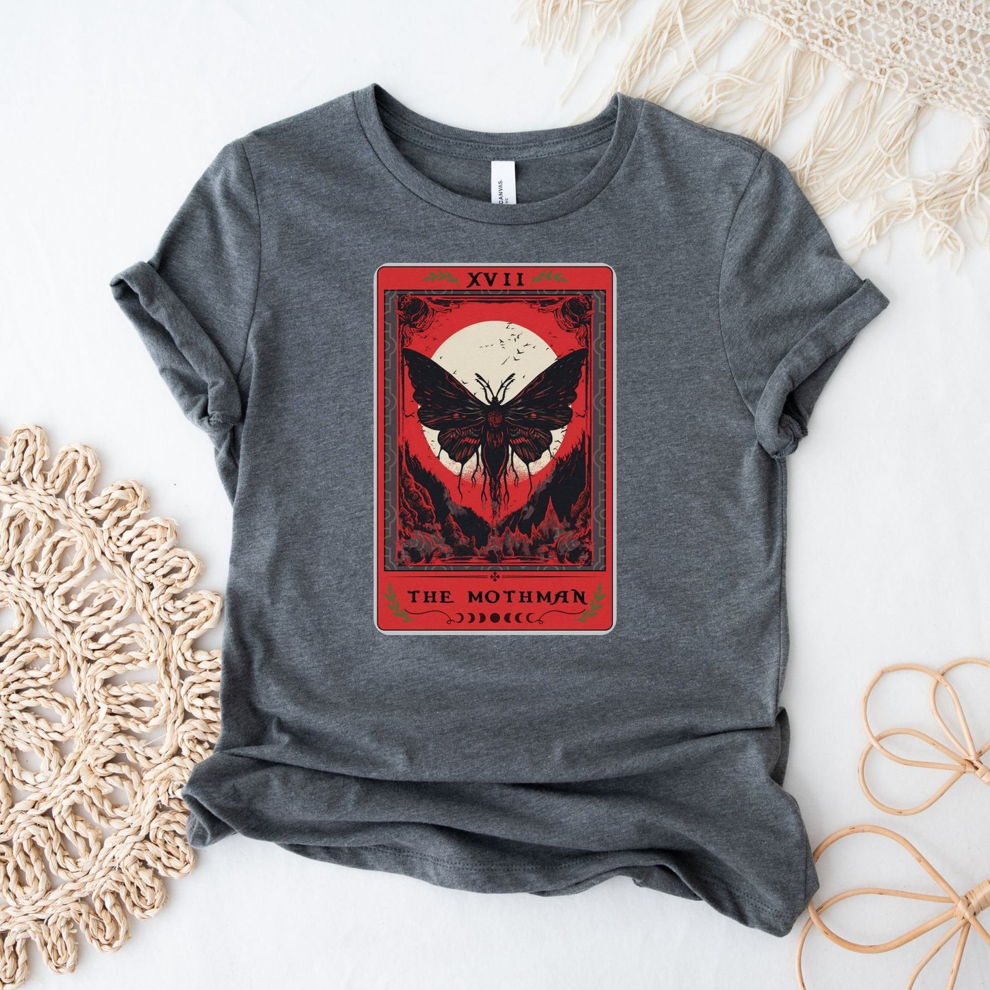 MothmanTarot Card Shirt Cryptozoology