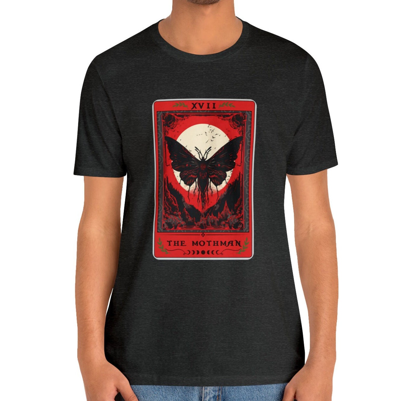 MothmanTarot Card Shirt Cryptozoology