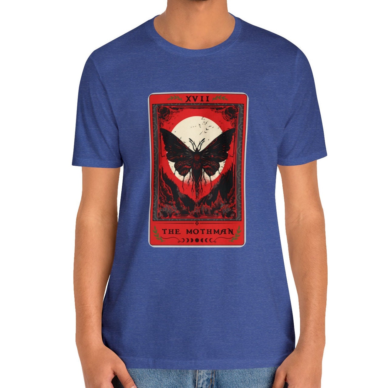 MothmanTarot Card Shirt Cryptozoology