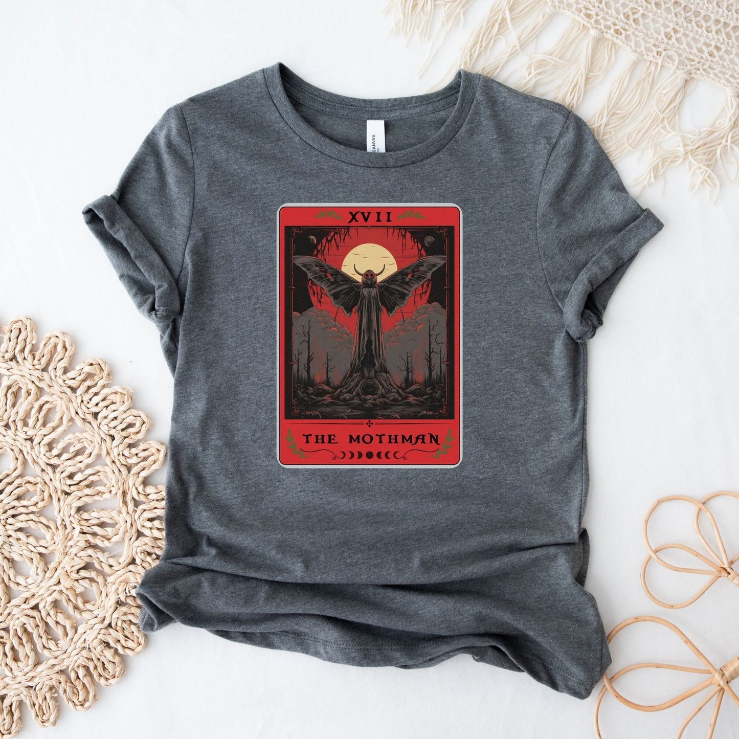 Mothman Tarot Card Shirt