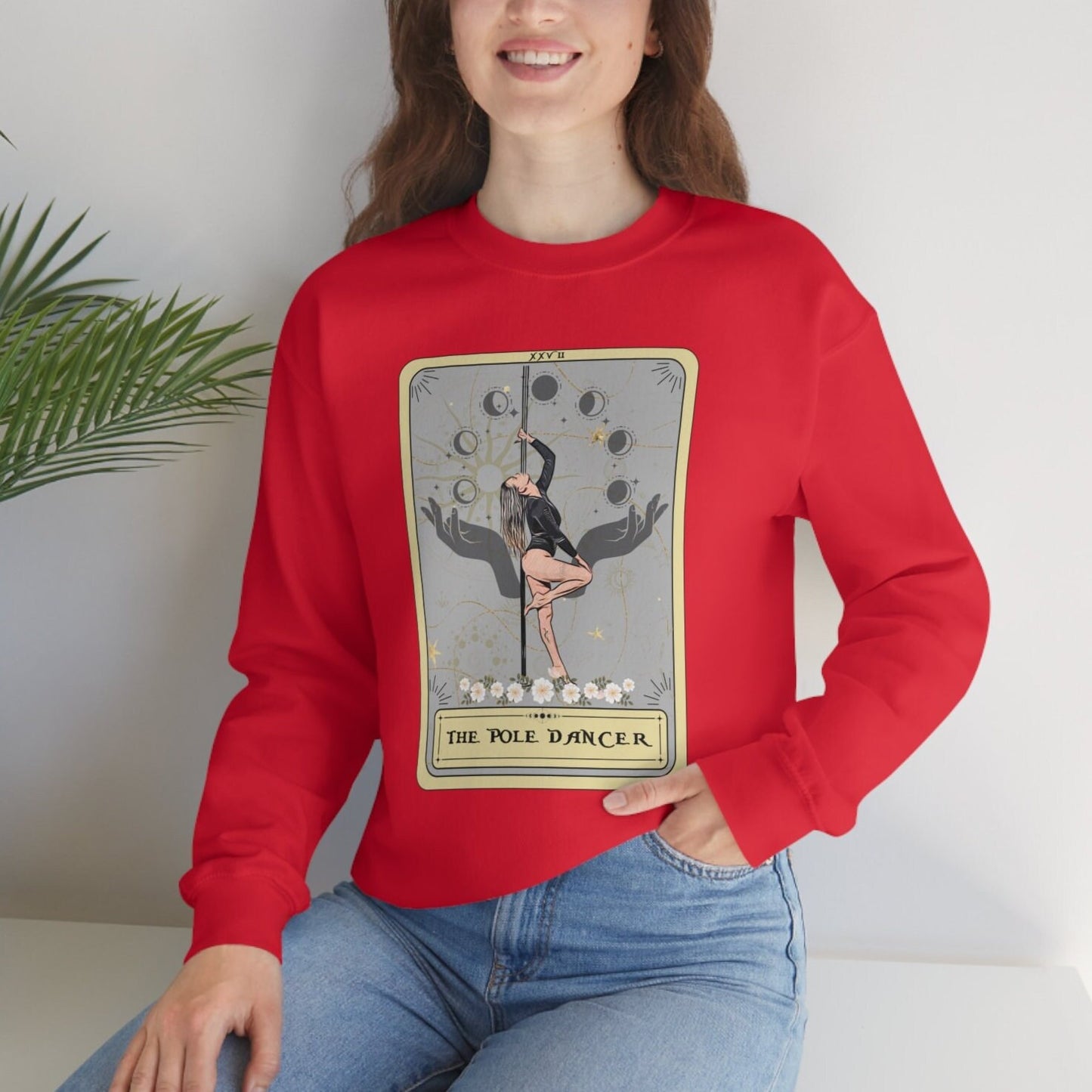 Pole Dance Tarot Card Sweatshirt