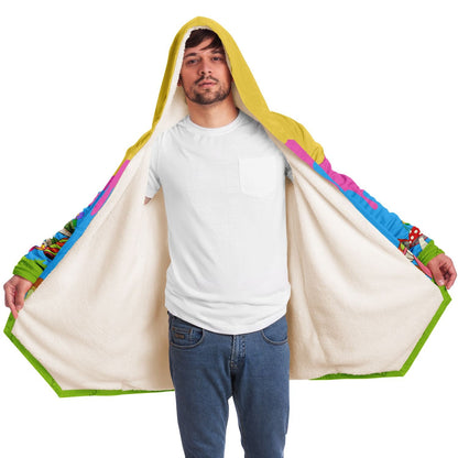 Mushroom Hooded Cloak Rave