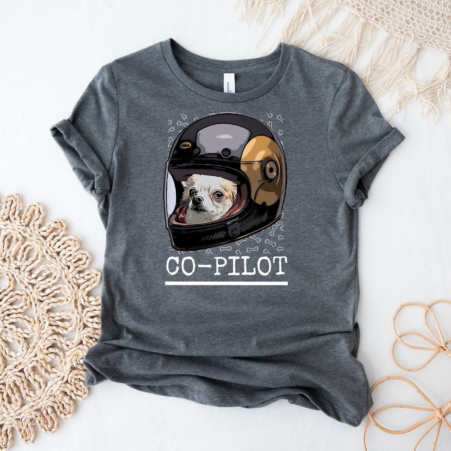 Chihuahua Shirt "Dog is My Copilot"