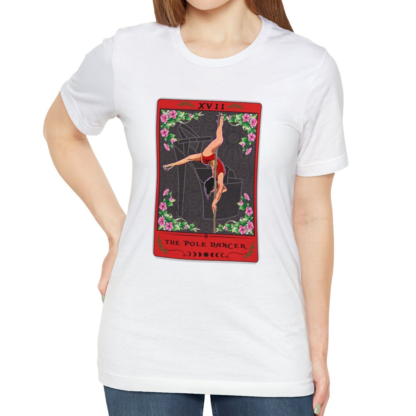 Pole Dance Wear Tarot Card Shirt