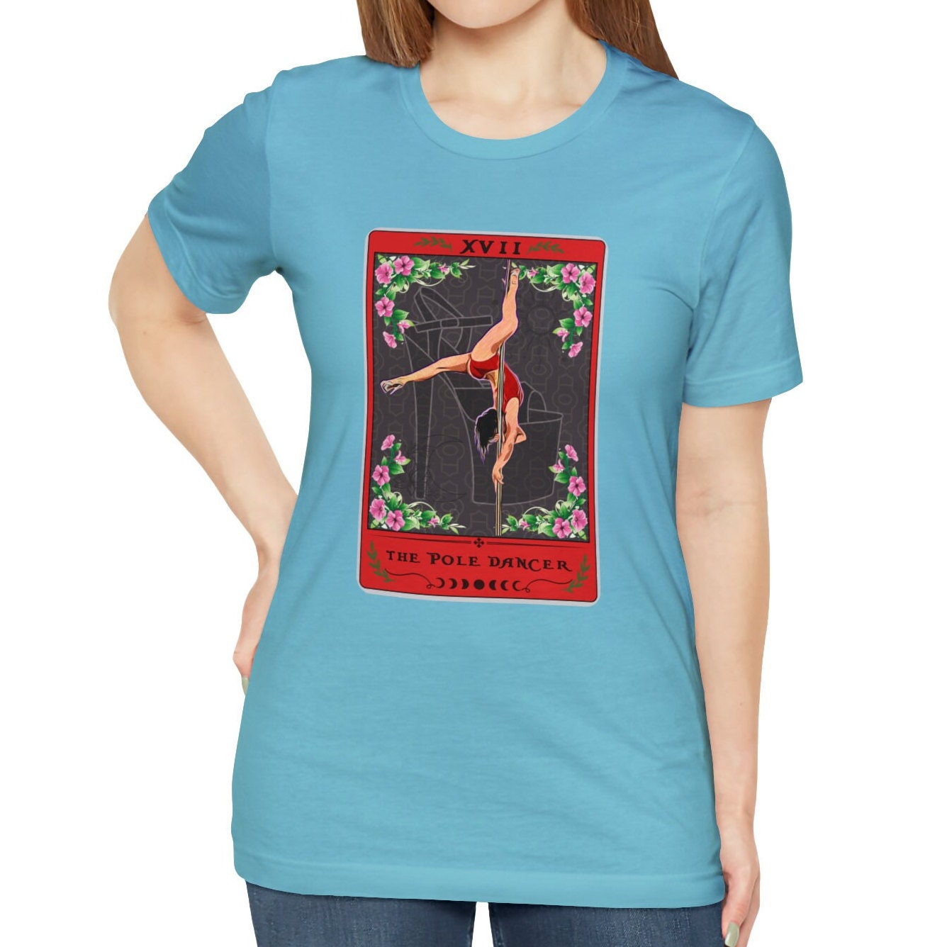 Pole Dance Wear Tarot Card Shirt