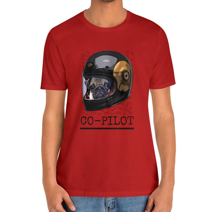 Pug "Dog is My Copilot" Shirt